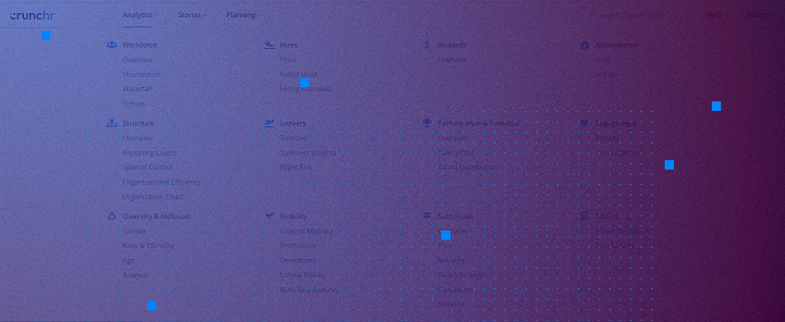 Workforce analytics with overlay