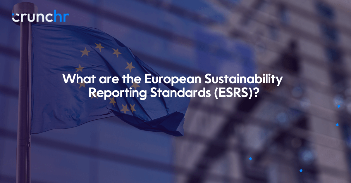What are the European Sustainability Reporting Standards (ESRS)?