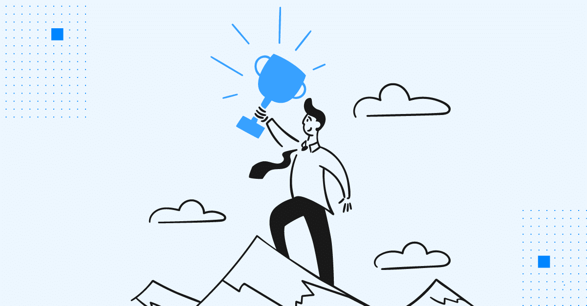 Graphic depicting success finding a people analytics technology