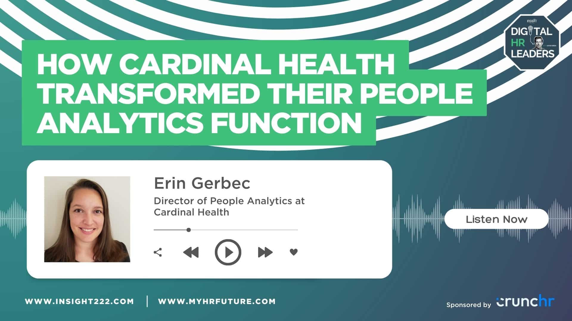 Digital HR Leaders Sponsored Podcast Banner Cardinal Health