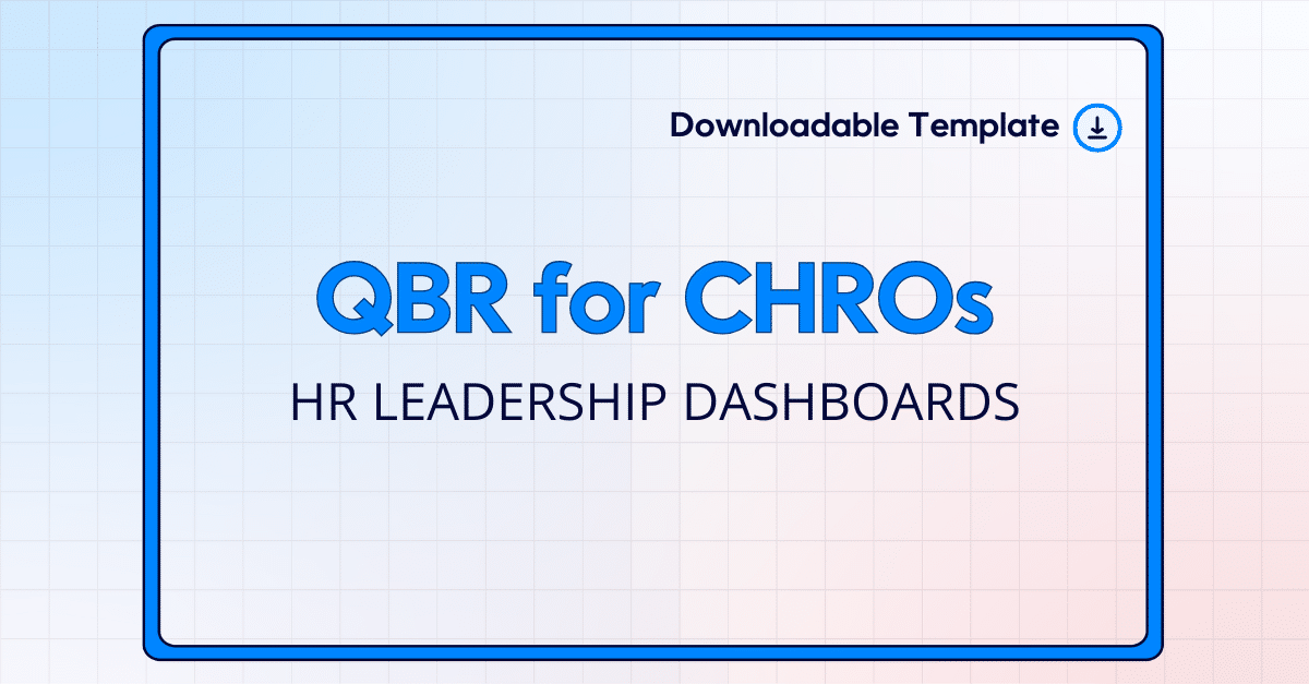 HR QBR dashboard