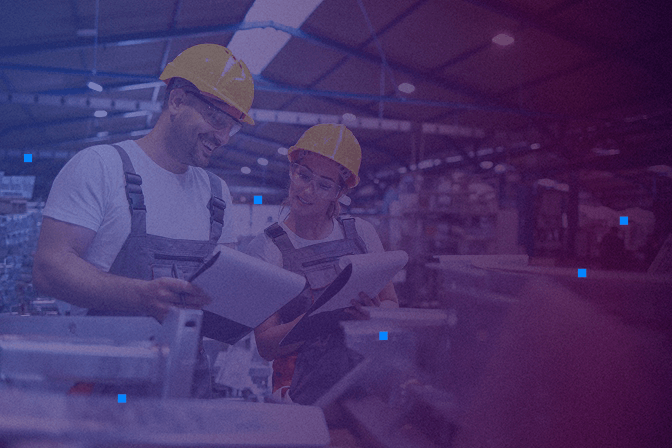 Factory workers improving HR Data Quality